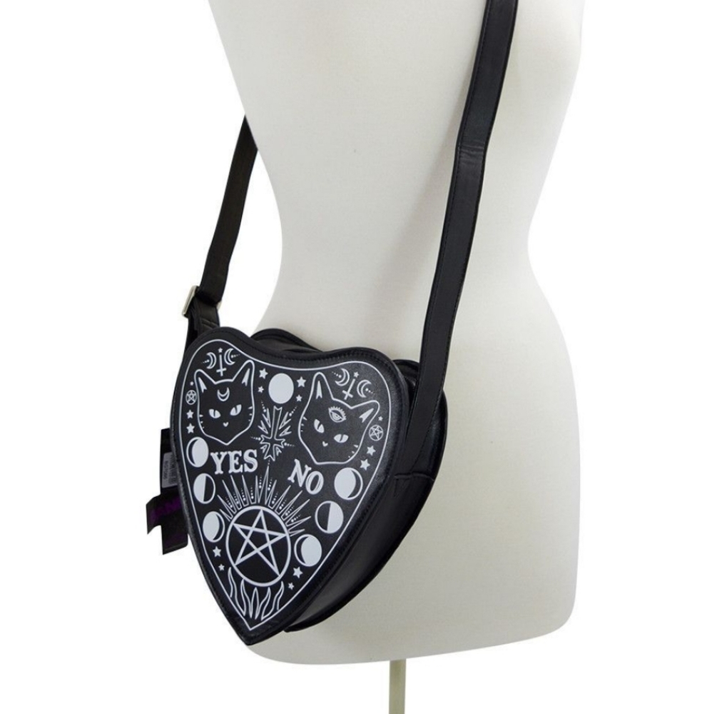 Banned Apparel Planchette Cat Handbag